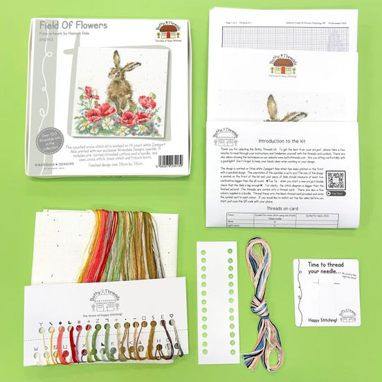 Bothy Threads (Wrendale Designs) Field Of Flowers