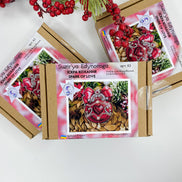 Spark of love Cross Stitch Ornament Kit.