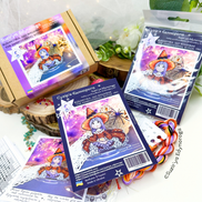 The embroidery witch. Cross Stitch Ornament Kit.