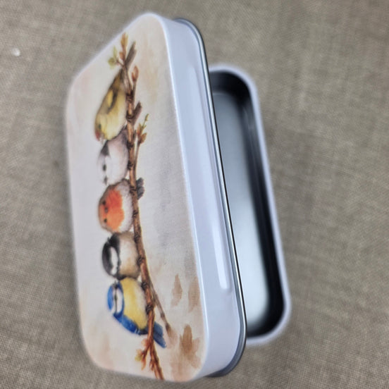 Garden Birds. Storage Tin.