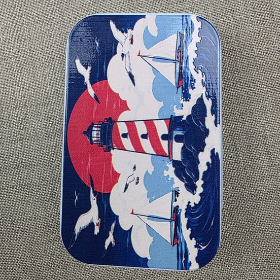 Coastal Lighthouse. Storage Tin.