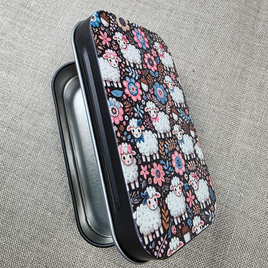 Little Lamb. Storage Tin.